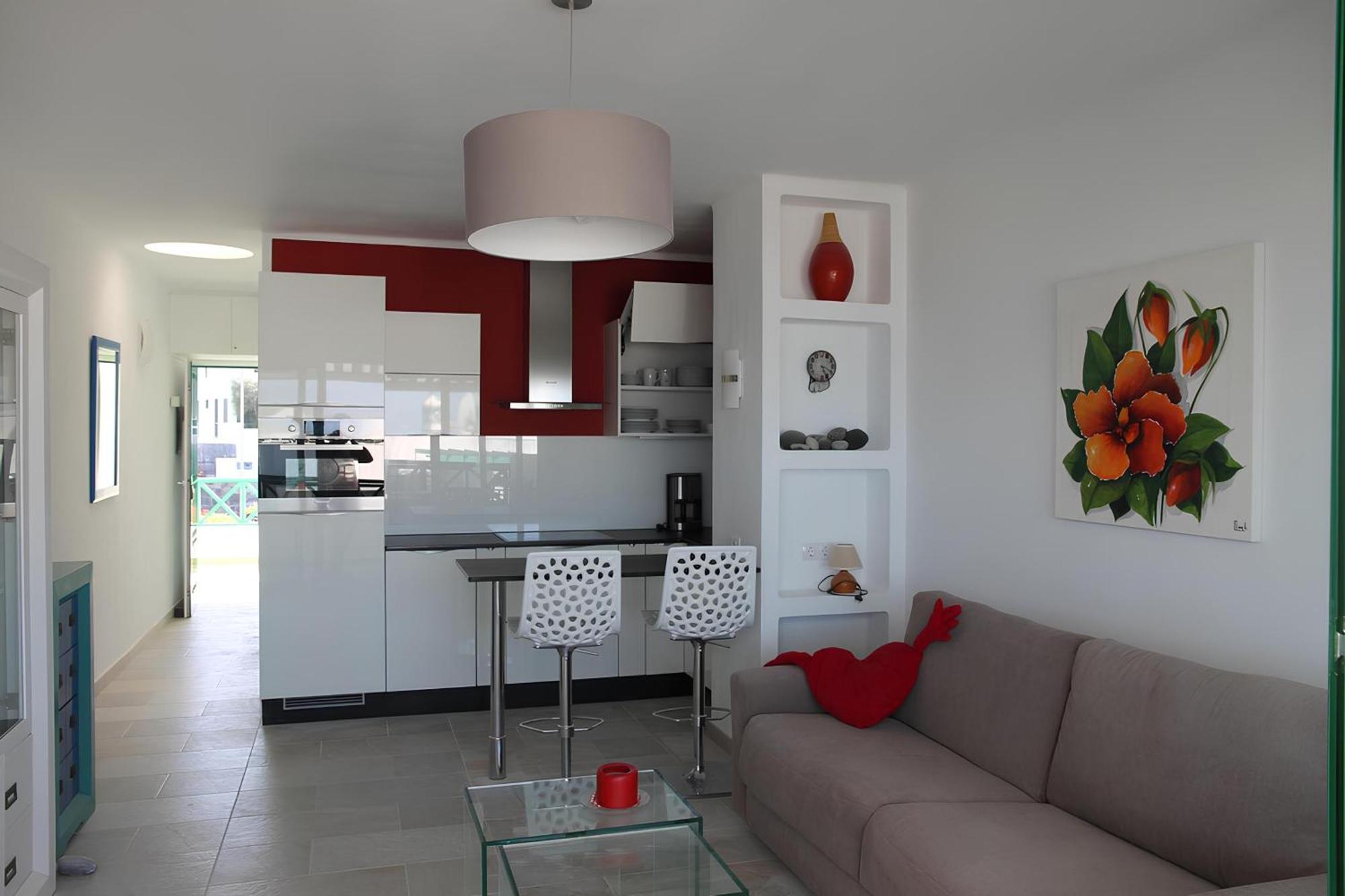 Bonito Apartamento Cerca La Playa San Bartolomé エクステリア 写真